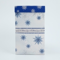 Подарочная коробка новогодняя складная с 3D эффектом &laquo;Снежный вальс&raquo;, 18 х 14 х 23 см, Новый год