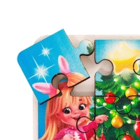 Пазл деревянный «Новый год! Наряжаем ёлочку» Пазл деревянный «Новый год! Наряжаем ёлочку»