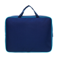 Папка с ручками текстиль А4 75мм 350*265 ПМД 4-20 мал Планеты и космонавт (руч-тесьма) 71681 1032785