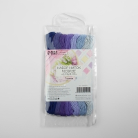 Набор ниток мулине, 8 &plusmn; 1 м, 7 шт, цвет фиолетовый спектр