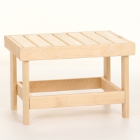 Скамейка "Топчан" 60х40х45 см лиственные породы Скамейка "Топчан" 60х40х45 см лиственные породы