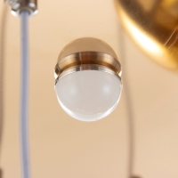 Каскад "Лакшери" 10LED+3LED 79Вт ПДУ золото 40х40х200см BayerLux