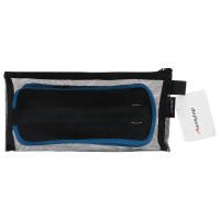 Утяжелители неопреновые ONLYTOP, 2 шт. х 0,5 кг, цвет чёрный/голубой