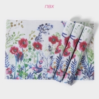 Салфетки сервировочные на стол Доляна &laquo;Мия&raquo;, 4 шт, 30&times;45 см