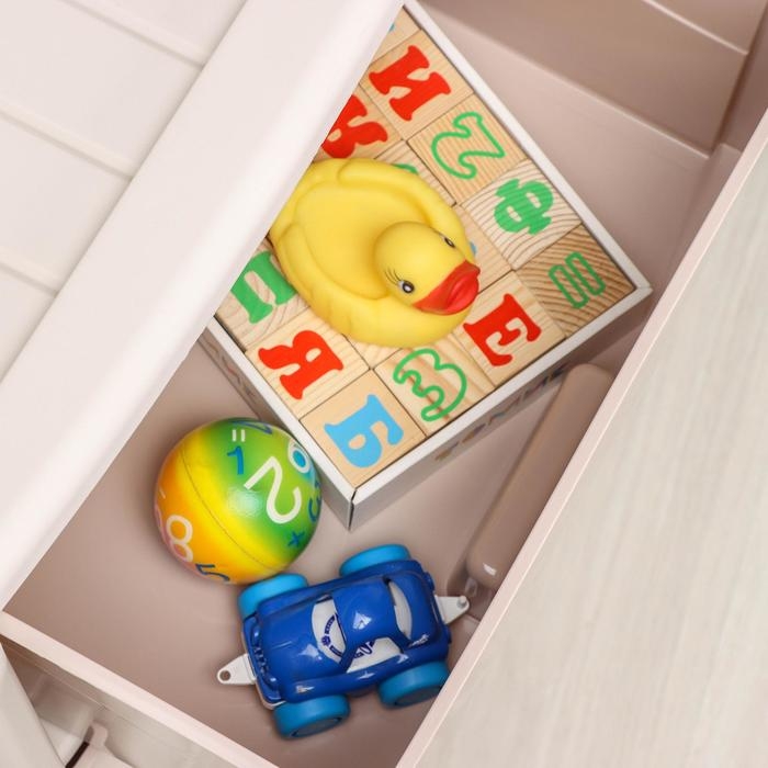 Комод 3-х секционный &laquo;Колорит&raquo;, цвет бежевый