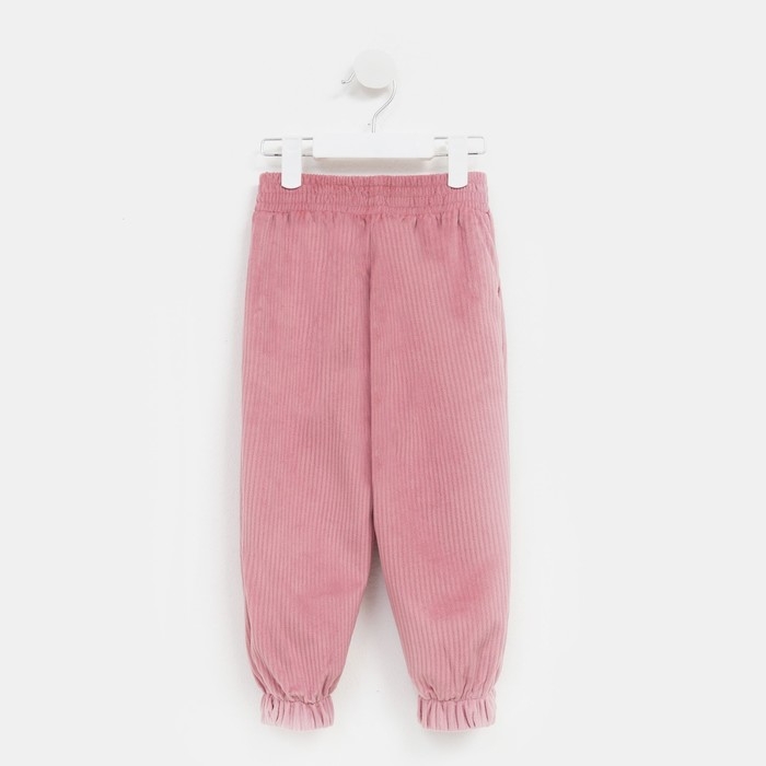 Костюм детский KAFTAN Костюм детский KAFTAN "Velvet", р. 32 (110-116), розовый