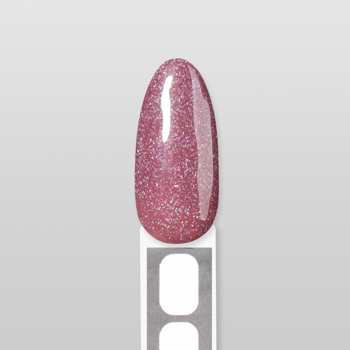 Гель лак для ногтей &laquo;NUDE COLOR GLOW&raquo;, 3-х фазный, 10 мл, LED/UV, цвет розовый (27)