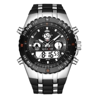 Часы наручные электронные, d-5 см, с будильником, календарем, подсветкой, 1 АТМ Часы наручные электронные, d-5 см, с будильником, календарем, подсветкой, 1 АТМ