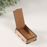 Шкатулка "Любовь - это ты и я" 7х4х2 см