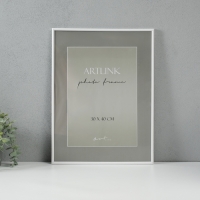 Фоторамка пластик "Decoline" 30x40 см, белый Фоторамка пластик "Decoline" 30x40 см, белый