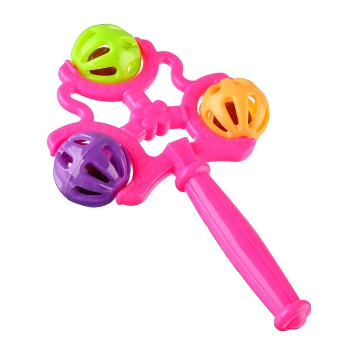 Погремушка &laquo;Первая игрушка&raquo;, цвет МИКС, Крошка Я