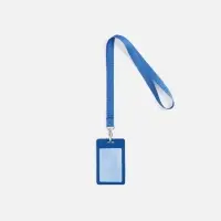 Лента для бейджа Pin, синяя Лента для бейджа Pin, синяя