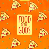 Нагрудник для кормления «Pizza» непромокаемый на липучке, с карманом Нагрудник для кормления «Pizza» непромокаемый на липучке, с карманом