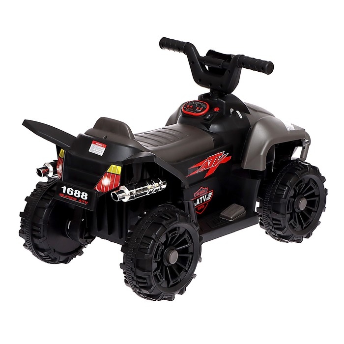 Электромобиль &laquo;Квадрик&raquo;, цвет серый