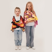 Карнавальные крылья на резинках &laquo;Прекрасная бабочка&raquo;, 72 &times; 100 см