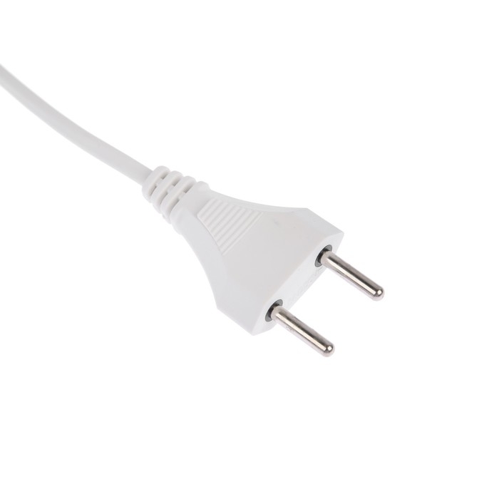 Шнур Luazon Lighting ECO, 1.7 м, ШВВП 2х0.5 мм2, с проходным выключателем, белый Шнур Luazon Lighting ECO, 1.7 м, ШВВП 2х0.5 мм2, с проходным выключателем, белый