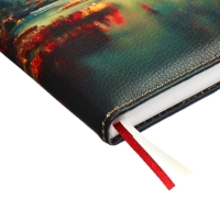 Ежедневник недатированный A5 136 листов, кожзам deVENTE. Nature, твердая обложка с поролоном, перфорация, ляссе, блок 70, коричневый Ежедневник недатированный A5 136 листов, кожзам deVENTE. Nature, твердая обложка с поролоном, перфорация, ляссе, блок 70, коричневый