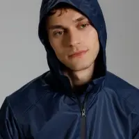 Куртка унисекс Nordvind DWR, темно-синяя, размер S