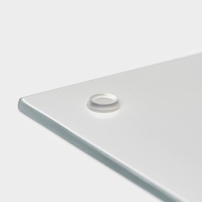 Доска разделочная стеклянная Доляна &laquo;Клубничные круассаны&raquo;, 30&times;20 см