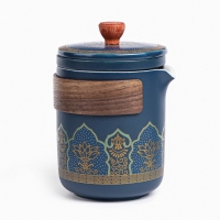 Набор для чайной церемонии 5 предметов, на 3 персоны, чашка 46 мл, чайник 250 мл Набор для чайной церемонии 5 предметов, на 3 персоны, чашка 46 мл, чайник 250 мл