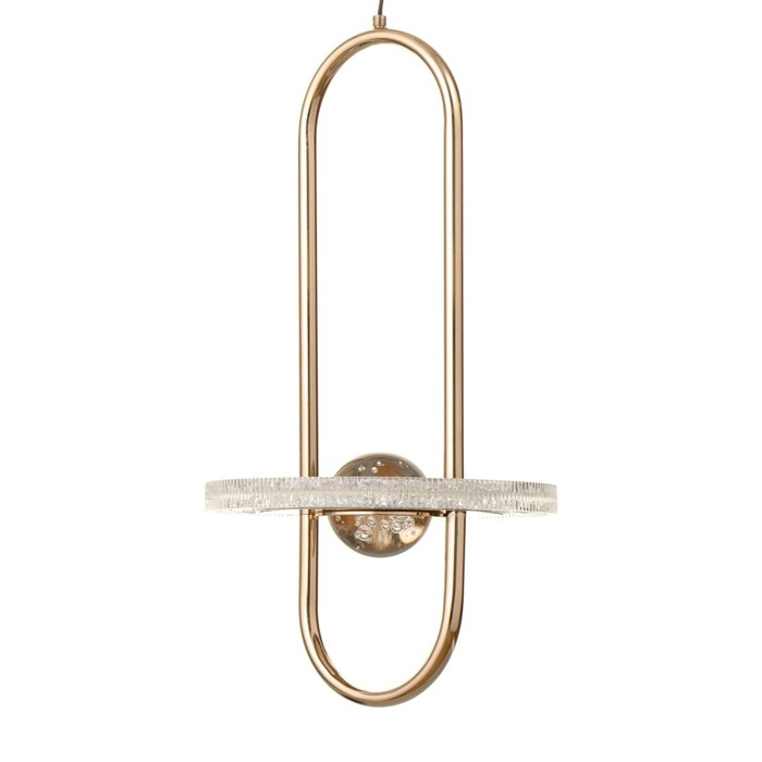 Светильник BayerLux "Имон" 16Вт LED золото 19,5х19,5х37см