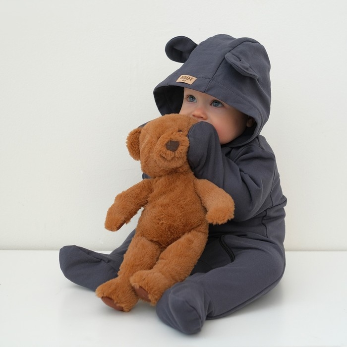 Комбинезон детский MINAKU, цвет графитовый, рост 74-80 см Комбинезон детский MINAKU, цвет графитовый, рост 74-80 см