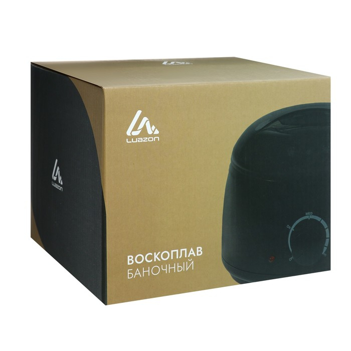 Воскоплав Luazon LVPL-07, баночный, 100 Вт, 400 г, регулировка температуры, 220 В, черный Воскоплав Luazon LVPL-07, баночный, 100 Вт, 400 г, регулировка температуры, 220 В, черный