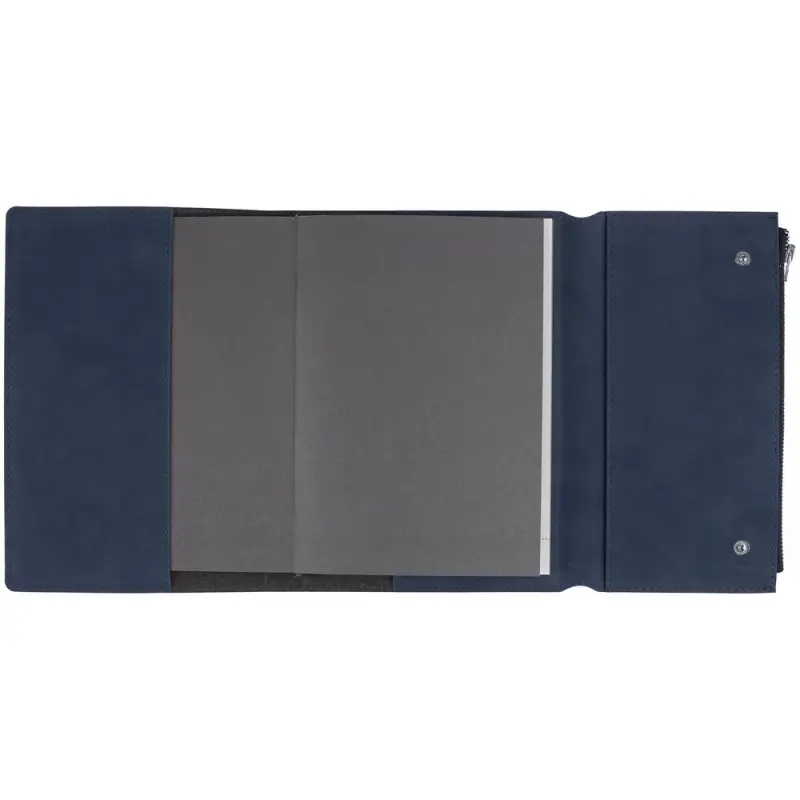 Ежедневник Grace на заказ, недатированный, темно-синий