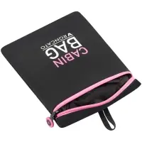 Сумка дорожная Compact Neon, черная с розовым Сумка дорожная Compact Neon, черная с розовым