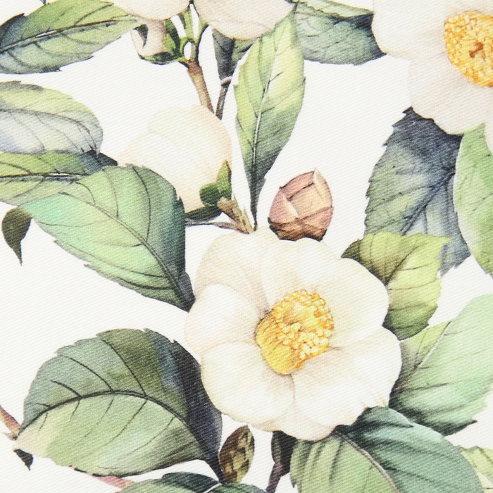 Набор салфеток с декорат. кольцами Этель Camellia 40х40 см - 2 шт, 100% хлопок, саржа Набор салфеток с декорат. кольцами Этель Camellia 40х40 см - 2 шт, 100% хлопок, саржа