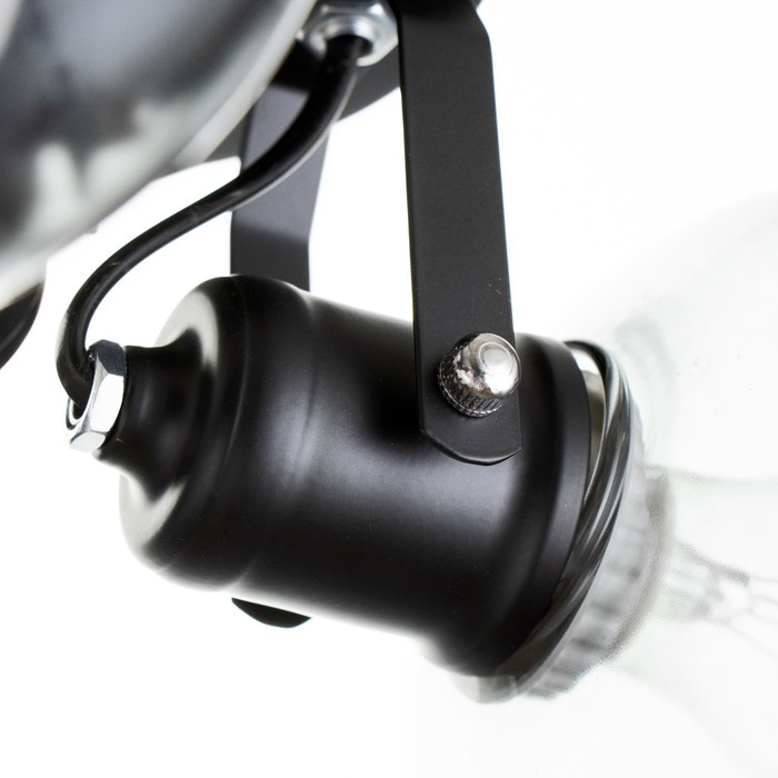 Люстра "Илария" 3xЕ27 40Вт черный 30х30х20 см BayerLux