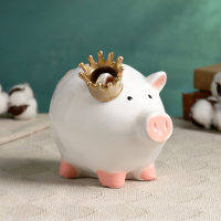 Копилка "Свинка принцесса" 15х12х17см Копилка "Свинка принцесса" 15х12х17см