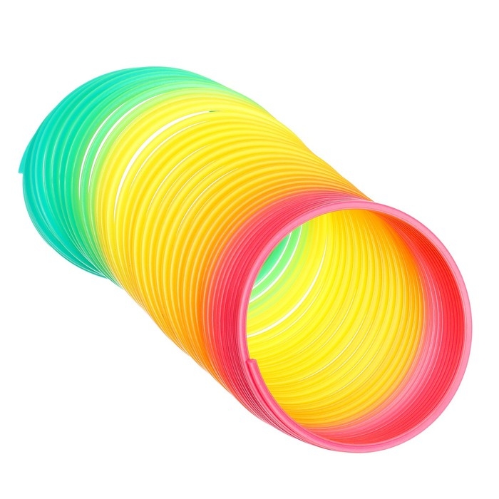 Пружинка - радуга &laquo;Котик&raquo;, виды МИКС, в шоубоксе