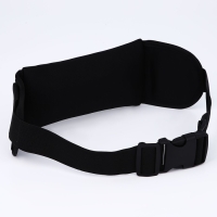 Сумка для бега поясная, на молнии, цвет чёрный Сумка для бега поясная, на молнии, цвет чёрный