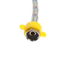 Подводка гибкая для воды ZEIN, 1/2", гайка-гайка, 80 см, с ключом для монтажа Подводка гибкая для воды ZEIN, 1/2", гайка-гайка, 80 см, с ключом для монтажа