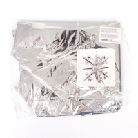 Шар фольгированный 45" &laquo;Звезда объёмная&raquo;, серебро, под воздух