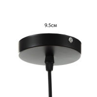 Светильник BayerLux "Ромбы" Е27 40Вт черный золото 35х35х25-90см Светильник BayerLux "Ромбы" Е27 40Вт черный золото 35х35х25-90см