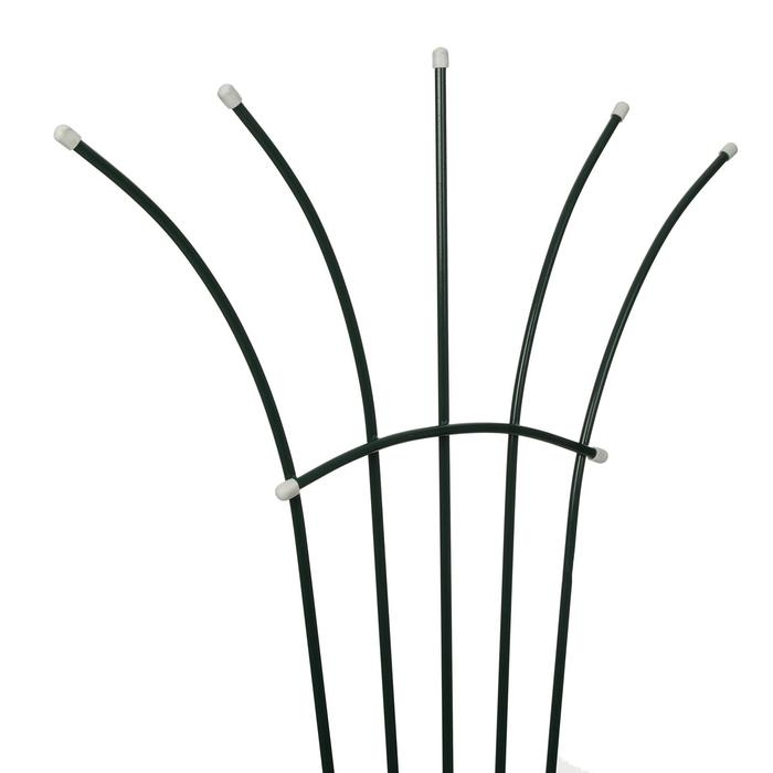 Шпалера, 160 &times; 60 &times; 1 см, металл, зелёная, &laquo;Салют&raquo;