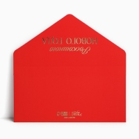 Набор конвертов для денег, &laquo;С Новым годом&raquo;, 8 штук, софт тач, тиснение, 19 х 9.2 см, Новый год