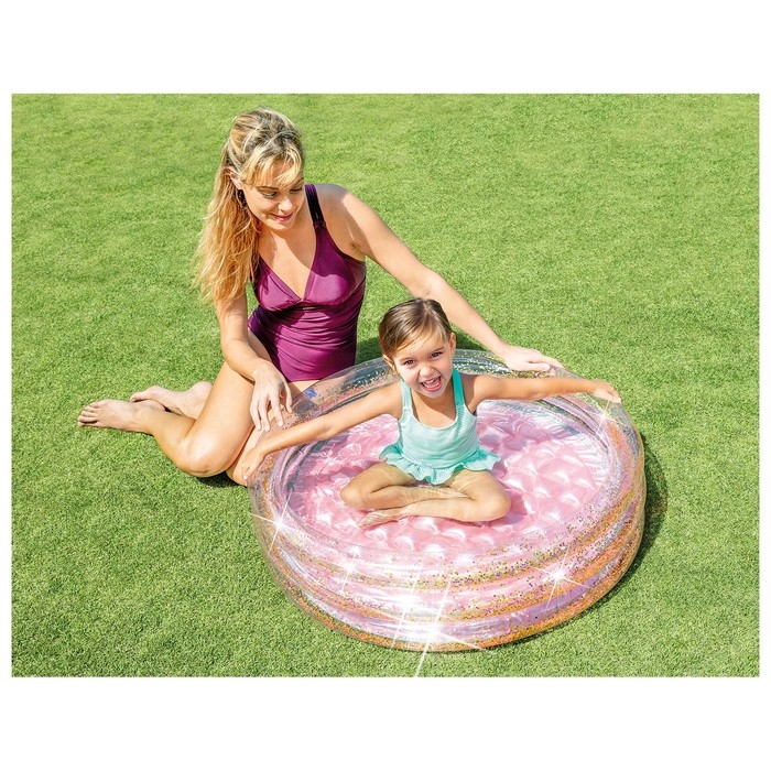 Бассейн надувной «Блеск», с надувным дном, 86 х 25 см, 57103NP INTEX Бассейн надувной «Блеск», с надувным дном, 86 х 25 см, 57103NP INTEX