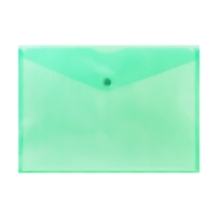 Набор папок-конвертов на кнопке 10 штук, А4, 150 мкм, Calligrata Standard, прозрачные, микс Набор папок-конвертов на кнопке 10 штук, А4, 150 мкм, Calligrata Standard, прозрачные, микс