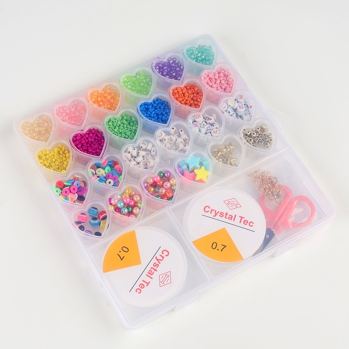 Украшение из бусин &laquo;Сердце&raquo;