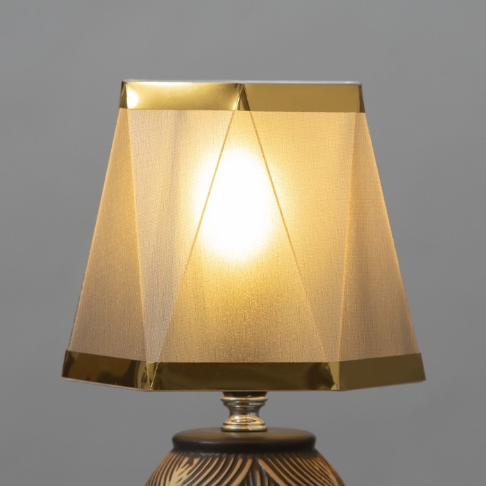 Абажур Абажур "Корузо" черный Е14 16х14х13 см