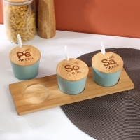 Банки керамические для хранения &laquo;+100 к вкусу&raquo;, 250 мл, 3 шт