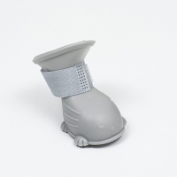 Ботинки для собак, резиновые, набор 4 шт, размер M , серые Ботинки для собак, резиновые, набор 4 шт, размер M , серые