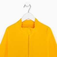 Комбинезон детский, цвет жёлтый, рост 74-80 см