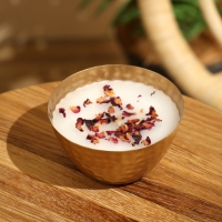 Ароматическая свеча в чаше 200 гр, парафин, rose Ароматическая свеча в чаше 200 гр, парафин, rose