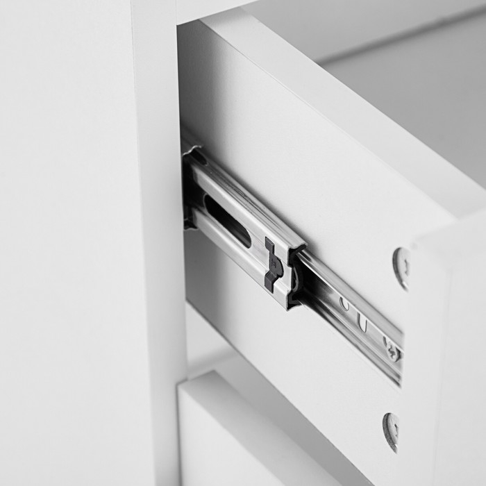 Пенал для ванной комнаты, белый,  50 х 33 х 185 см