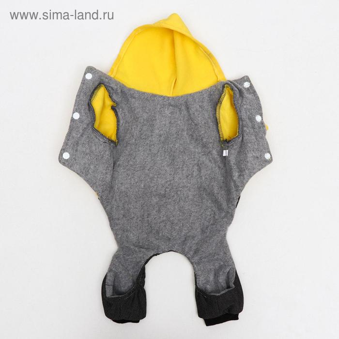 Комбинезон &laquo;Мишка&raquo;, XXL (ДС 45 см, ОШ 45 см, ОГ 55 см)