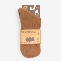 Носки мужские с пухом верблюда, цвет рыжий, размер 41-43 Носки мужские с пухом верблюда, цвет рыжий, размер 41-43